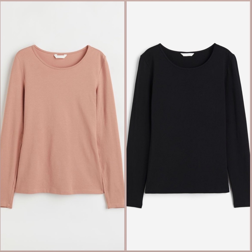 HM Long Sleeved Jersey Top